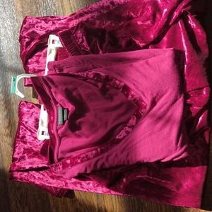 Super soft Crushed velvet PJ set
